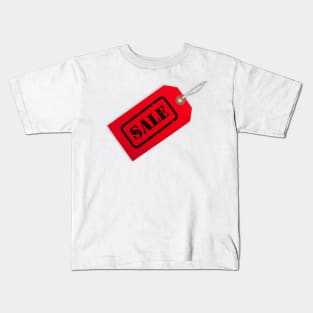 Sale Tag Kids T-Shirt